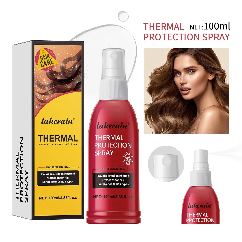 Lakerain Heat Protectant Spray – Thermal & UV Defense 100ml