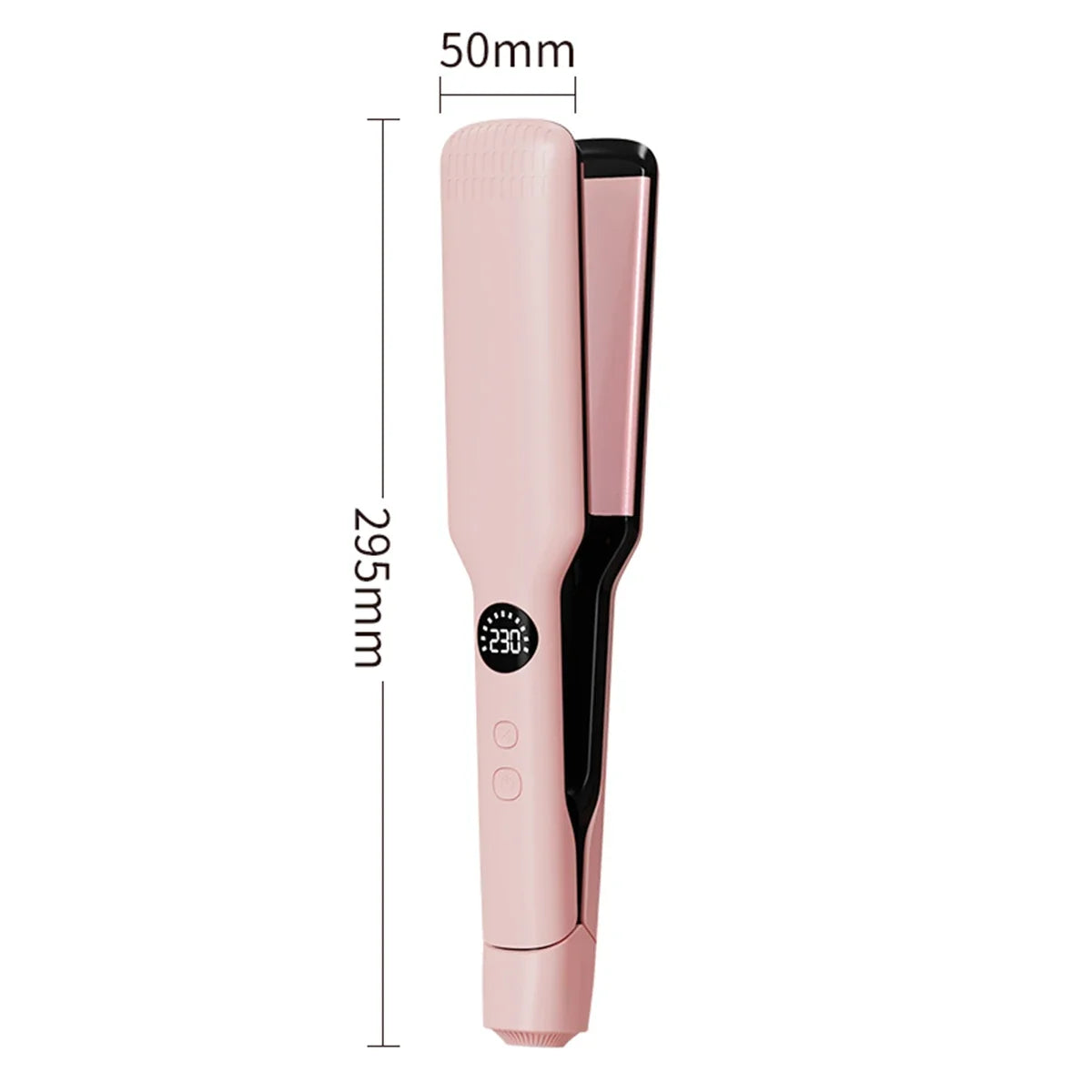 URGGU Wide Plate Hair Straightener – Oil Coating & PTC 60W