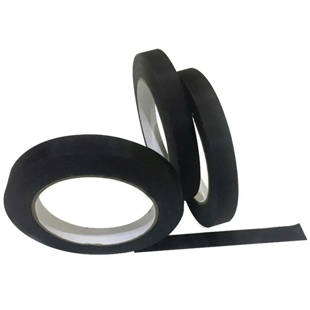 50M Roll Black Shoe Oxford Cloth Tape Self-adhesive Single-sided