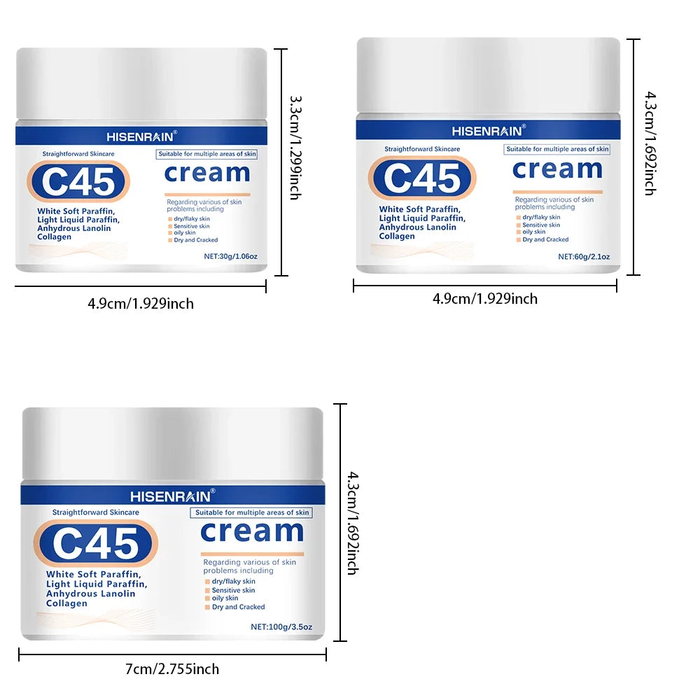 HISENRAIN Squalane & Hyaluronic Acid Face Cream | 72Hr Hydration