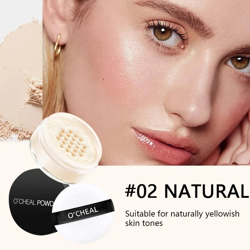O'Cheal Mineral Face Powder – Oil Control & Matte Finish 15g
