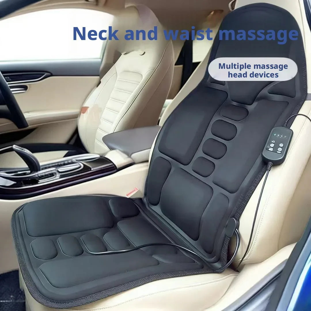 Heating Massage Cushion | Full-Body Car & Home Seat Massager