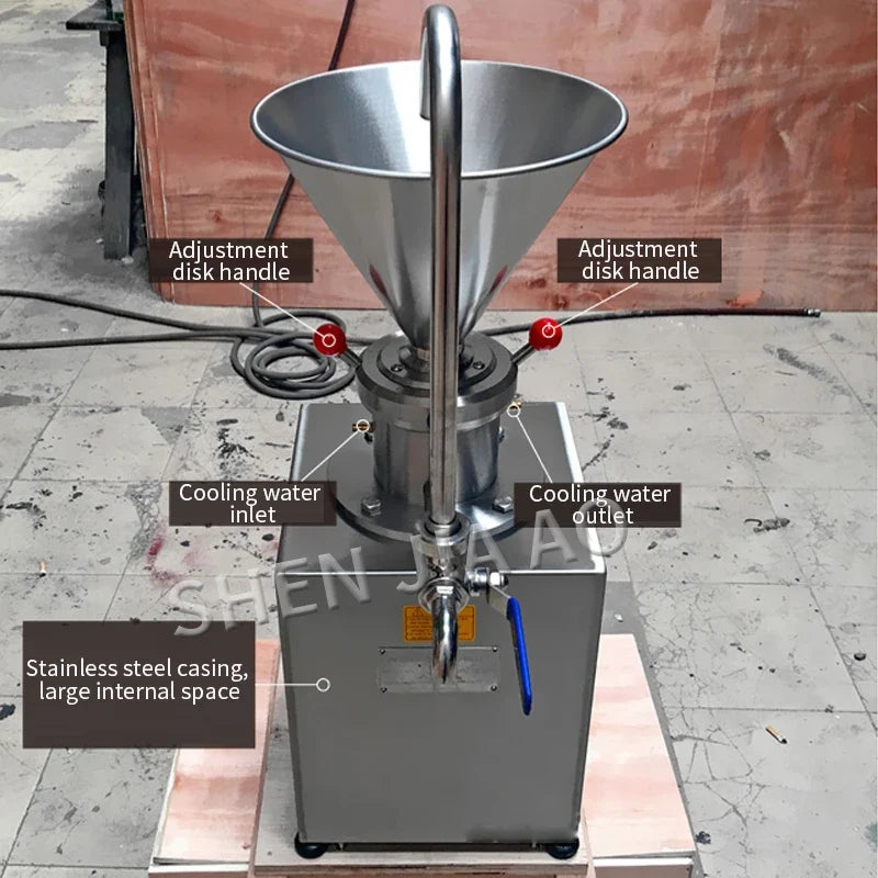 JMC-60 Vertical Colloid Mill Grinder 1.5KW 220V | 4.1L Hopper