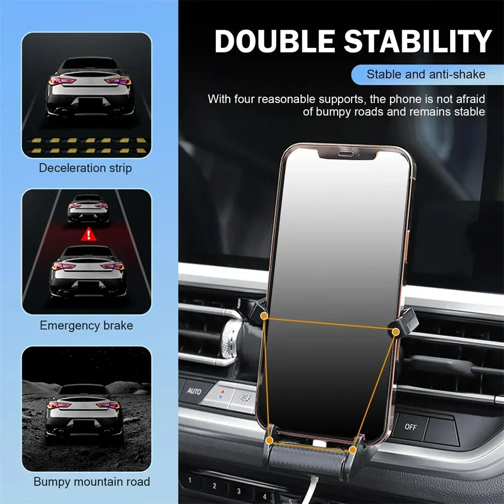 Racing Seat Car Phone Holder Suction Cup Mount | Universal Fit