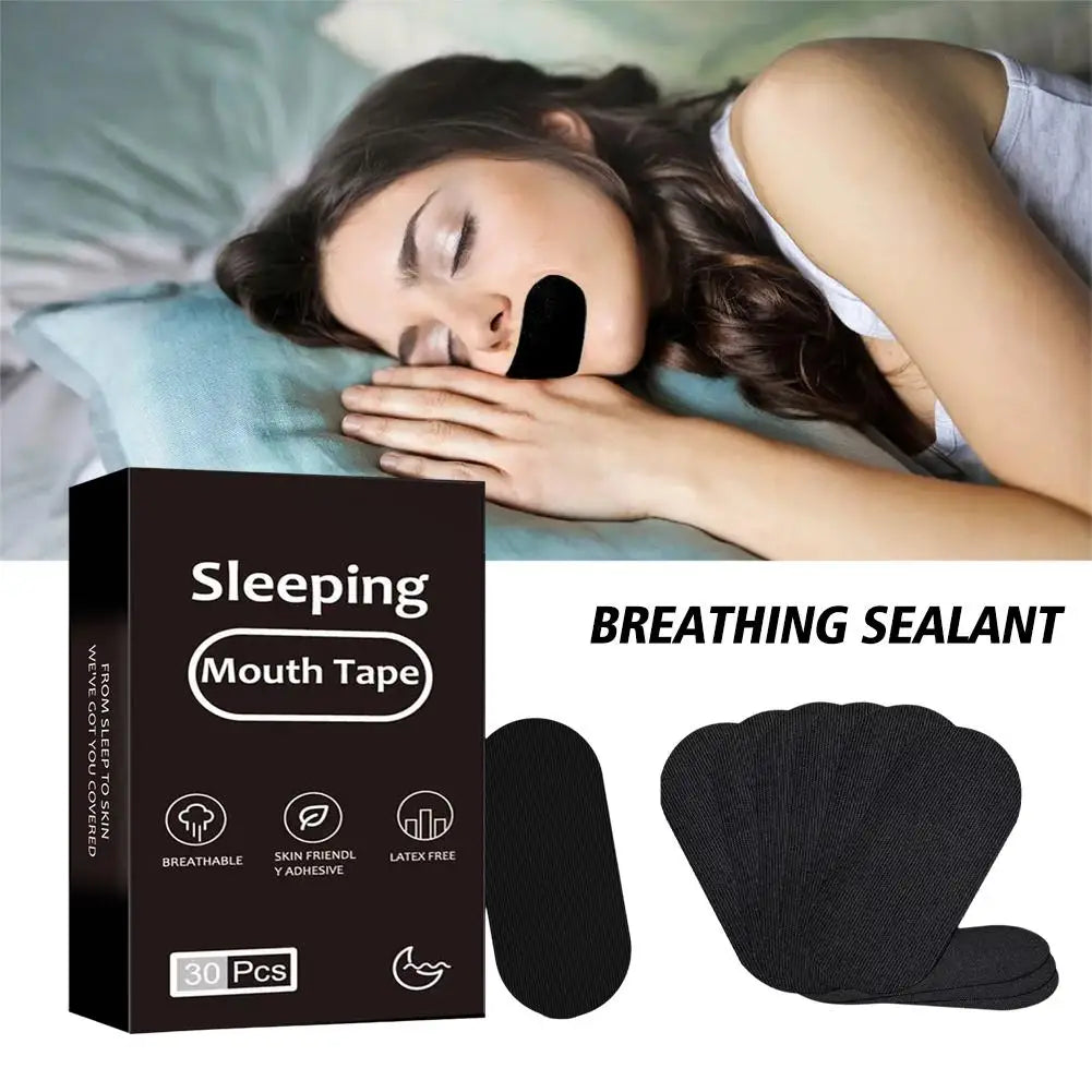 1 2 3 5 Boxes Soft Cloth Mouth Closing Patch Tape Sleep Strip