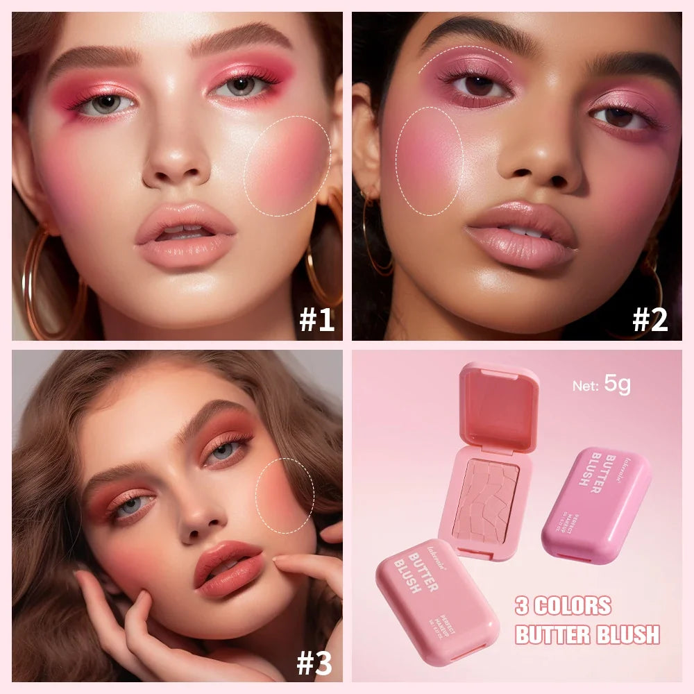 ibcccndc Buttermelt Bronzer Powder – 12HR Vegan, Cruelty-Free