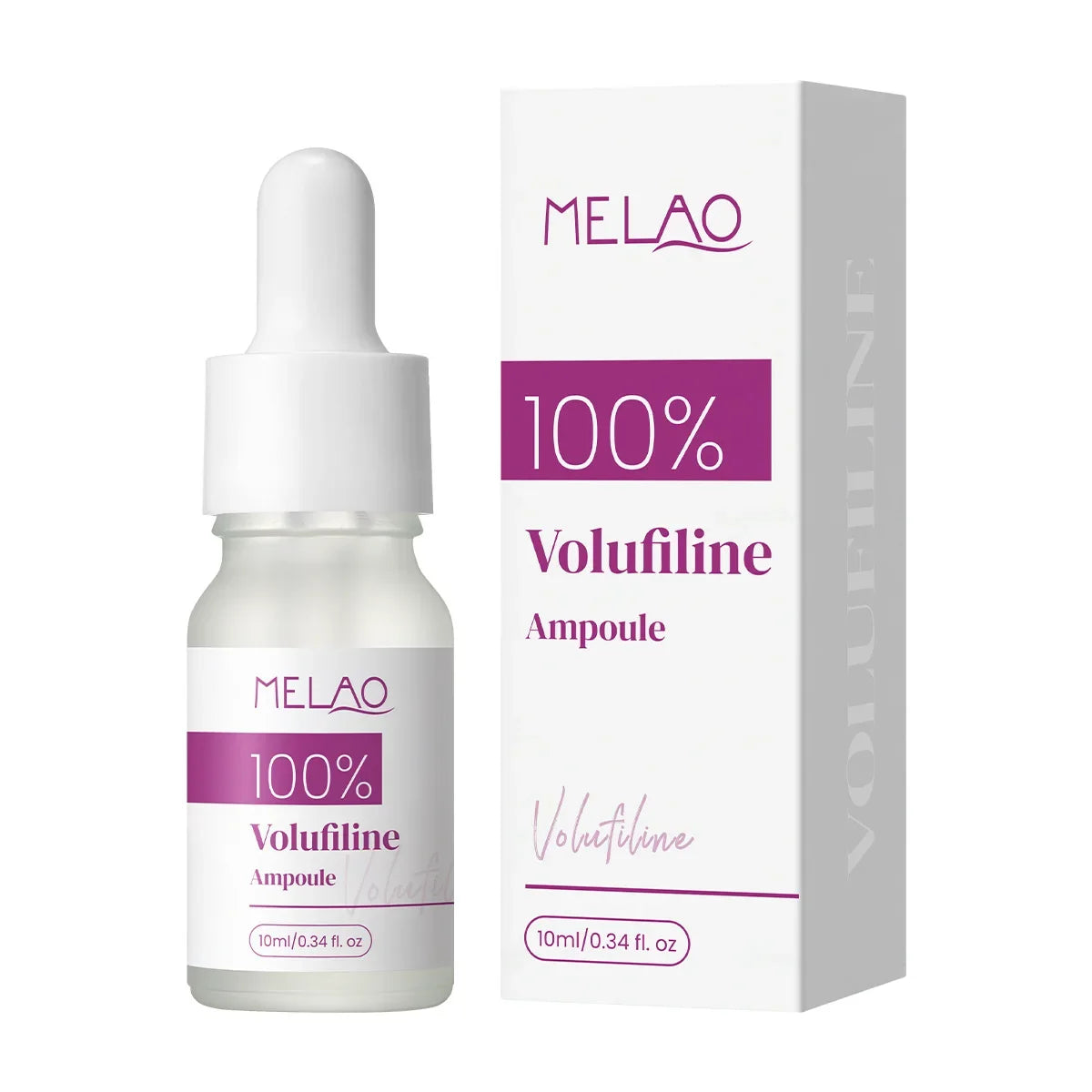 100 Pure Volufiline Plumping Ampoule Serum Skin Care Essential Facial