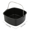 Air Fryer Cake Barrel Pans Tray Basket Mold Baking Heat Resistant