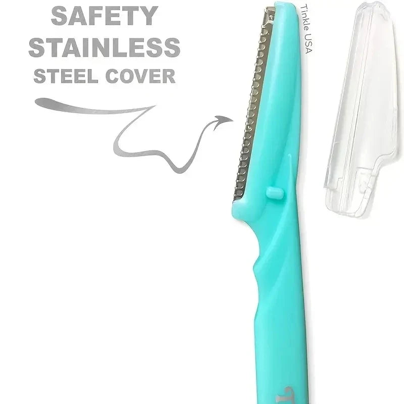 Women's Eyebrow Razor & Face Hair Trimmer Set with Covers