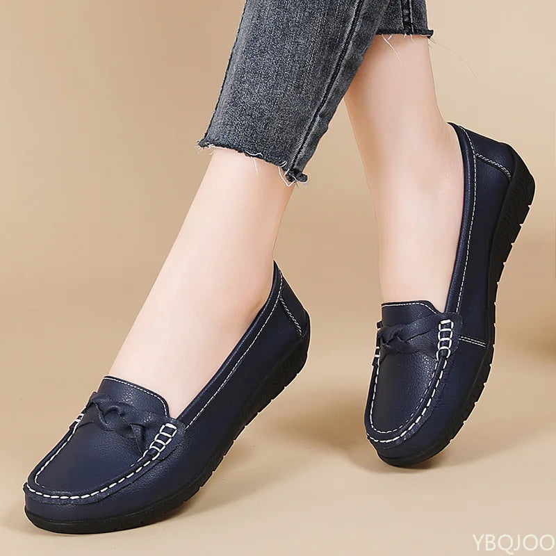 Women's Soft Sole Loafers – Lightweight Casual Flat Shoes