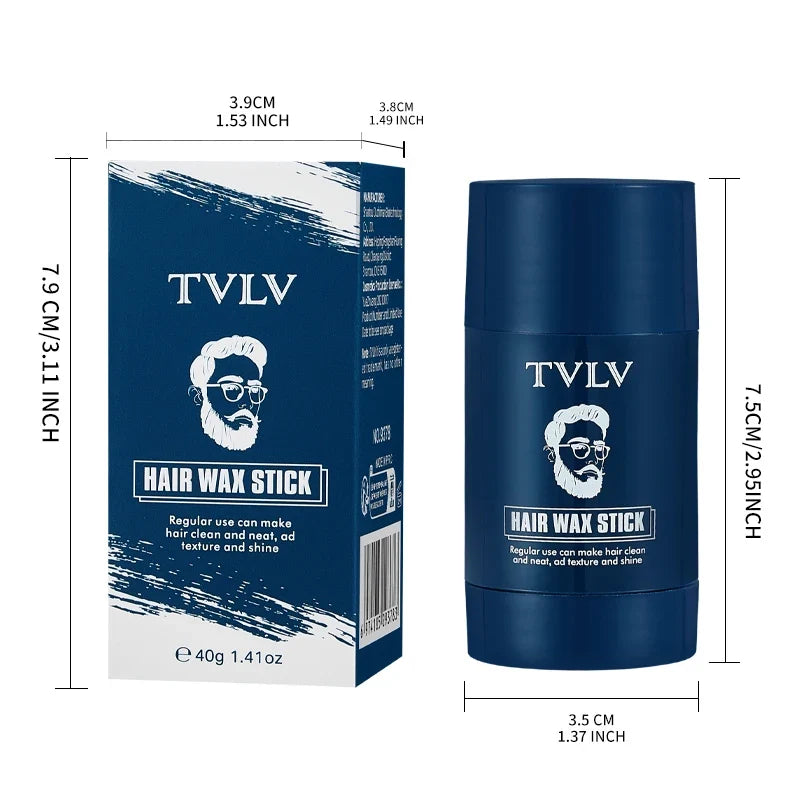 Long-Lasting Hair Wax Stick – Natural Hold, All Hair Types