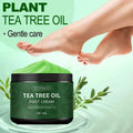 YUITIKUE Tea Tree Foot Cream 60g | Aloe, Vitamin E & Peppermint
