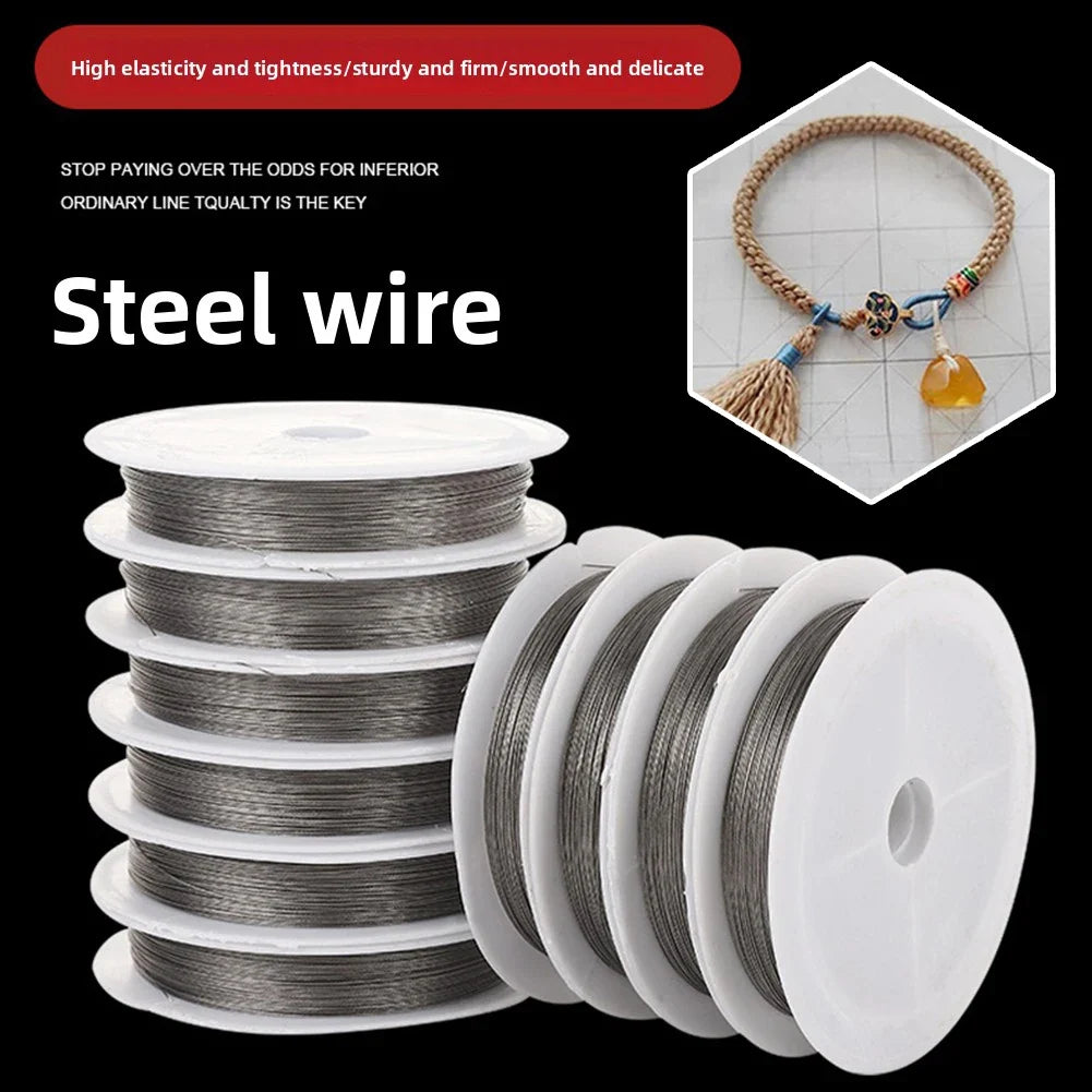 Stainless Steel Beading Wire 10-Roll Pack | Jewelry Making