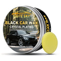Black Car Ceramic Wax – Crystal Plating, High Gloss Polish & Shield