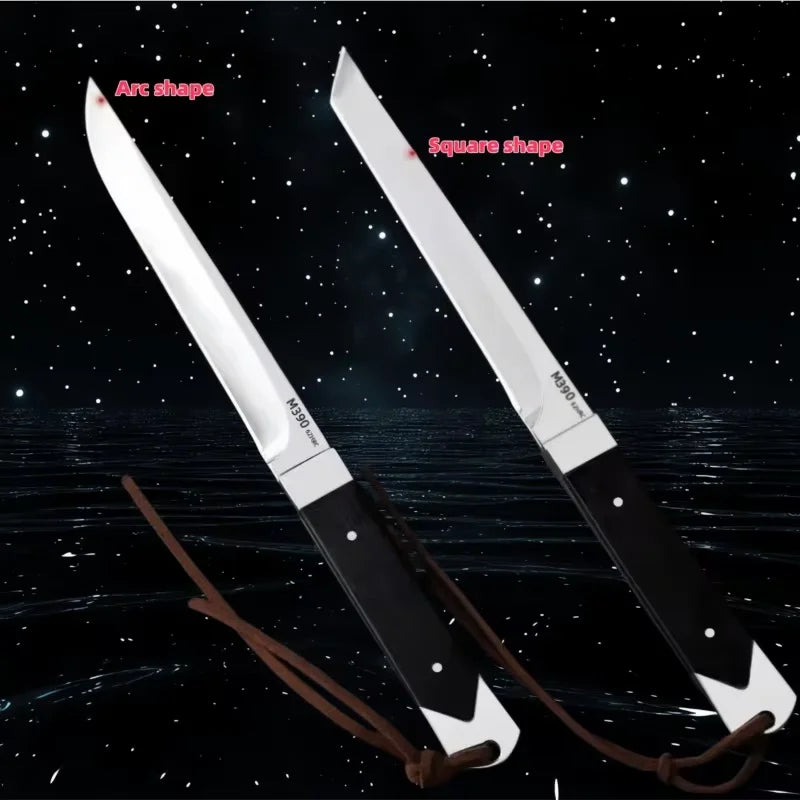 Forged Boning Meat Cleaver Knife – Stainless Steel with Cover