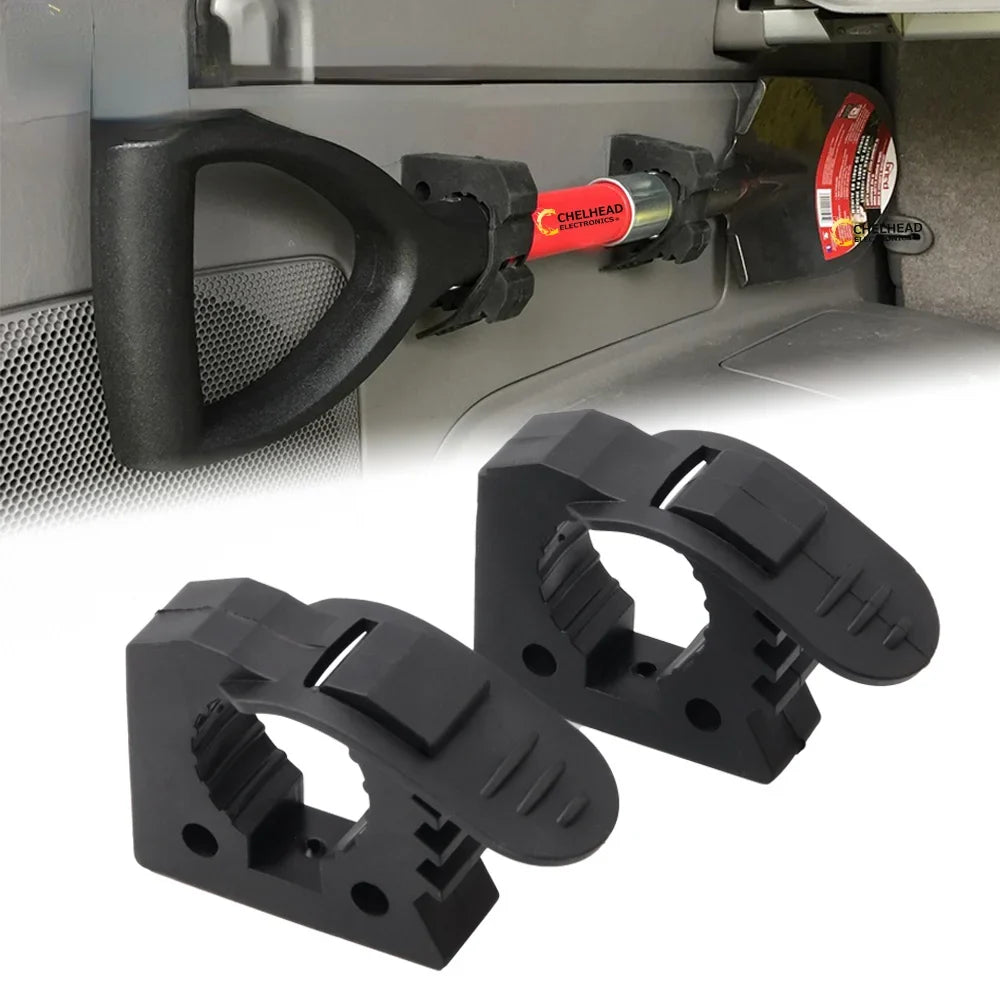 Heavy-Duty Rubber Clamp Hook for Truck Bed, Roof Rack & Trailer