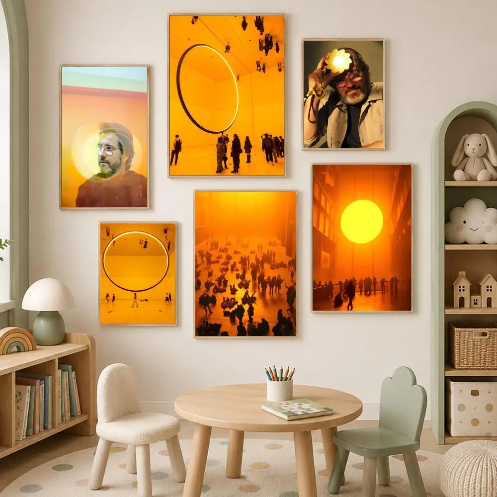 Olafur Eliasson HD PVC Self-Stick Wall Art Poster | Home Decor