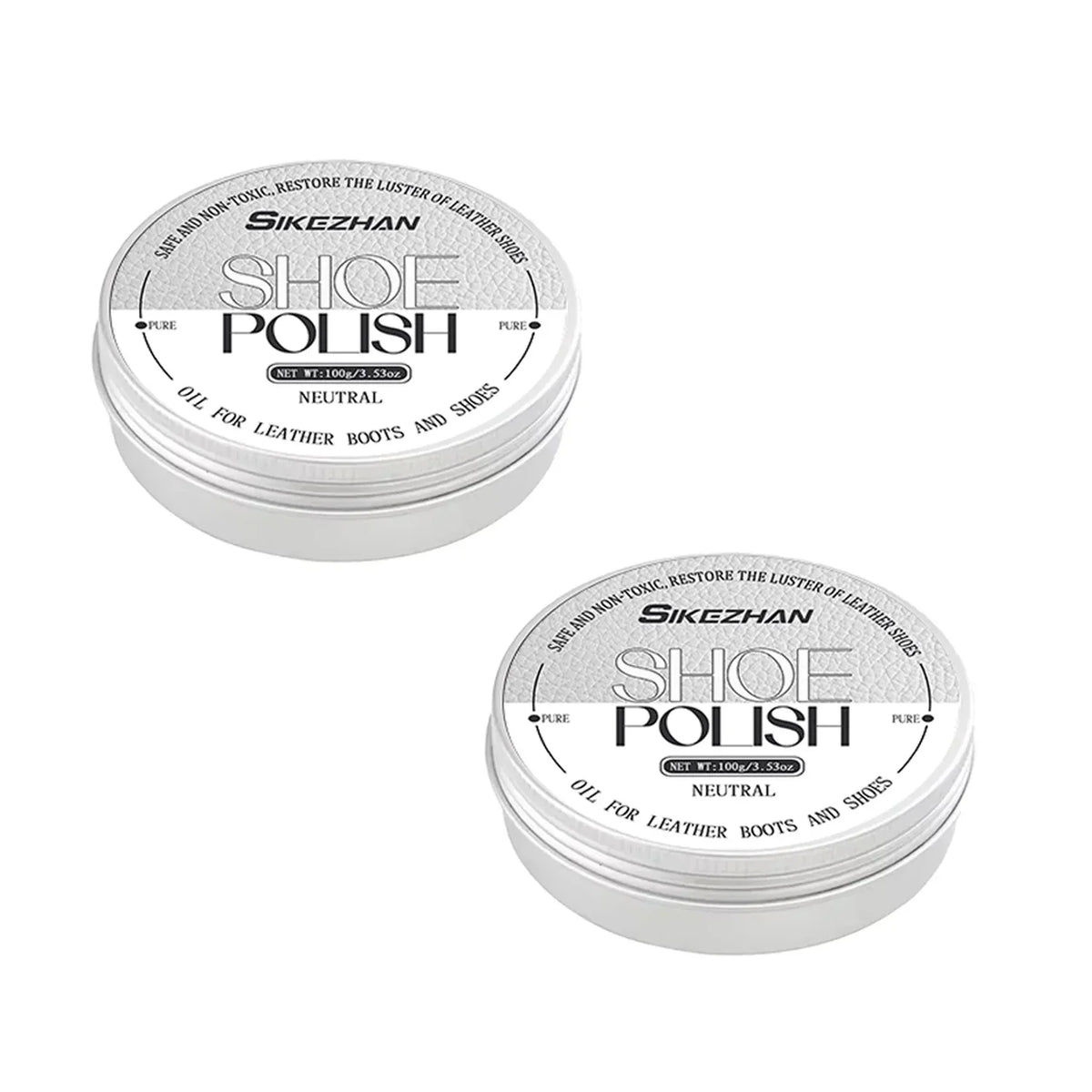 8-in-1 Leather Shoe Polish Cream – Cleaner & Waterproofer