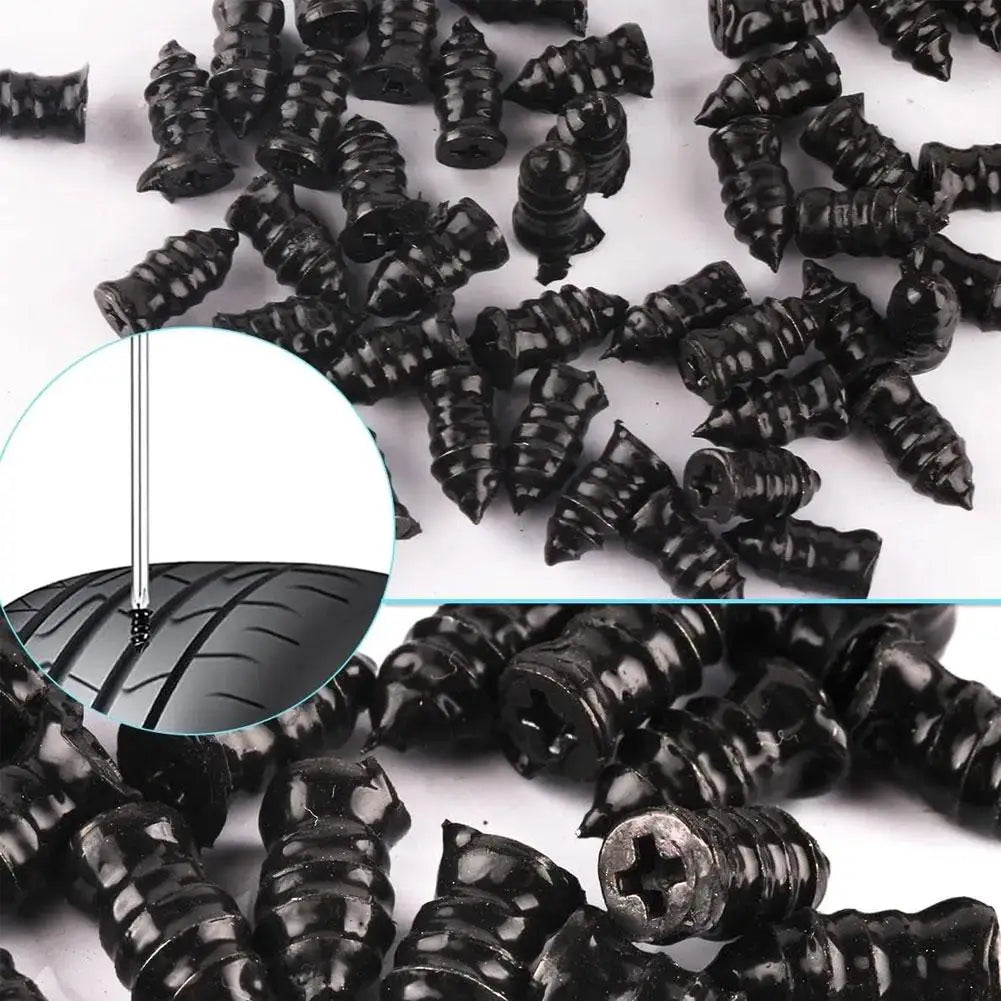 Vacuum Tire Puncture Repair Screwdriver Storage Box Self-service Plug