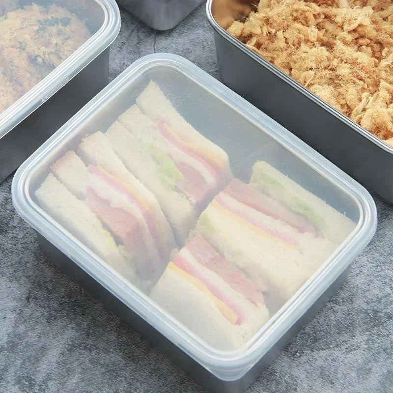 Stainless Steel Food Storage Container | Fridge & Freezer Box
