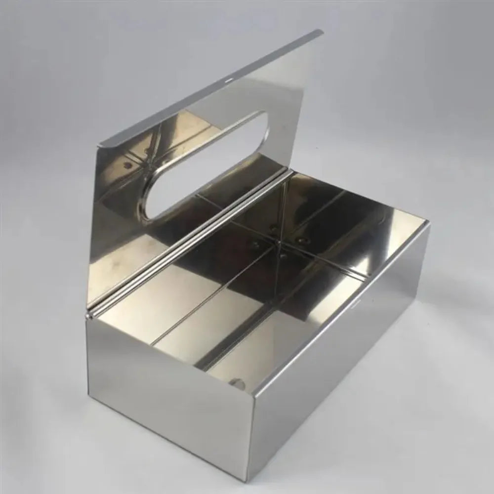 Stainless Steel Wet Tissue Box Dispenser Desktop Holder