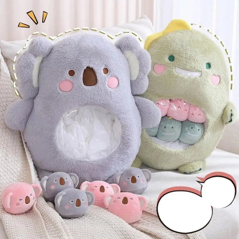 Stuffed Fruit Plush Toy | Strawberry Carrot Kids Gift Set