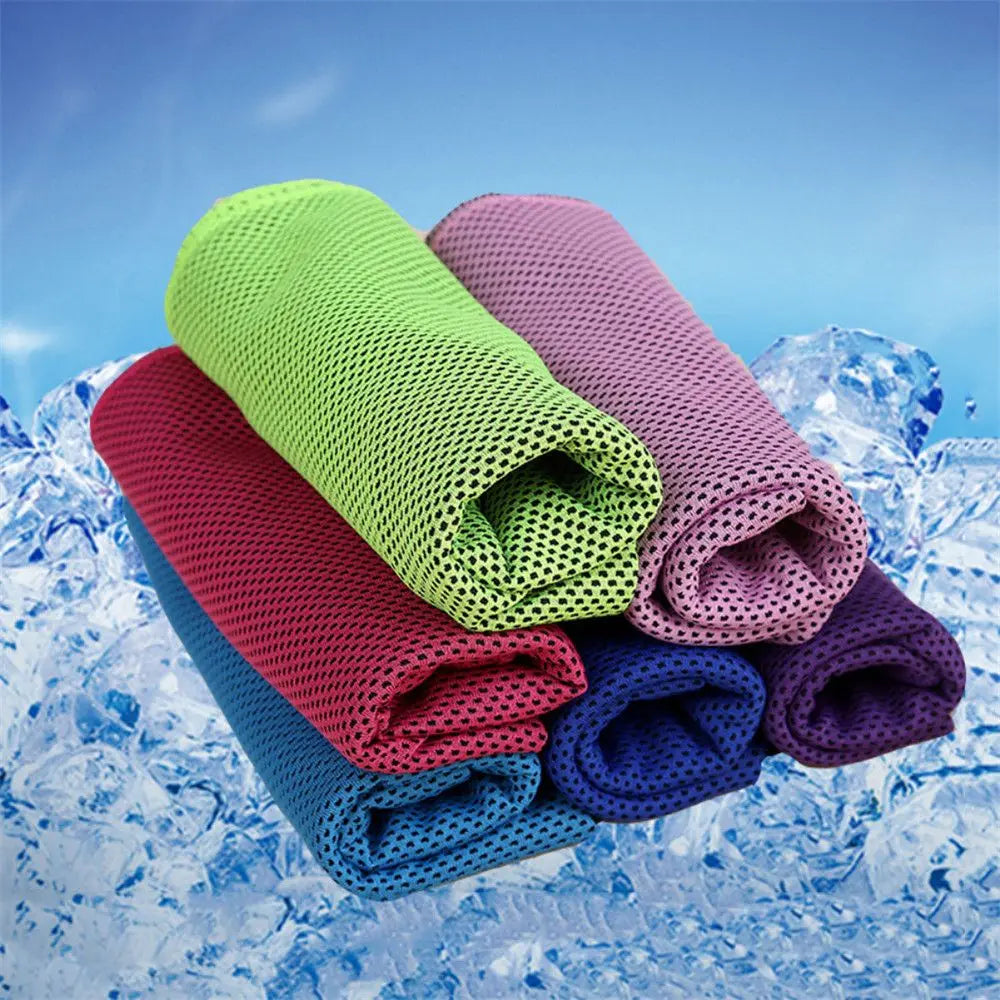 Quick-Dry Cooling Sport Towel – Gym, Yoga, Swimming & Outdoor