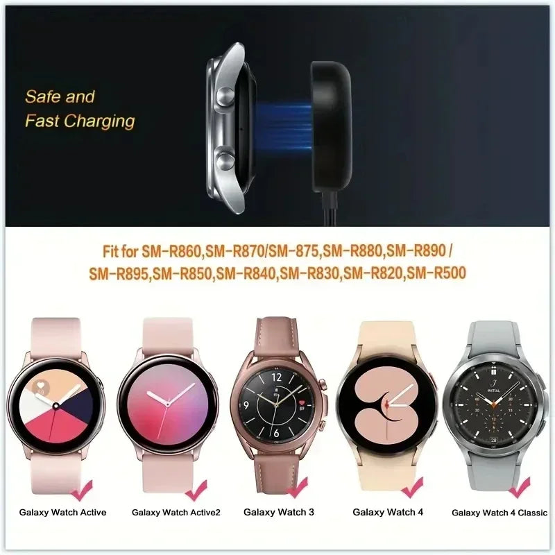 2026 Magnetic Watch Wireless Charger Samsung Galaxy 8 7 6 5 4 3 Fast