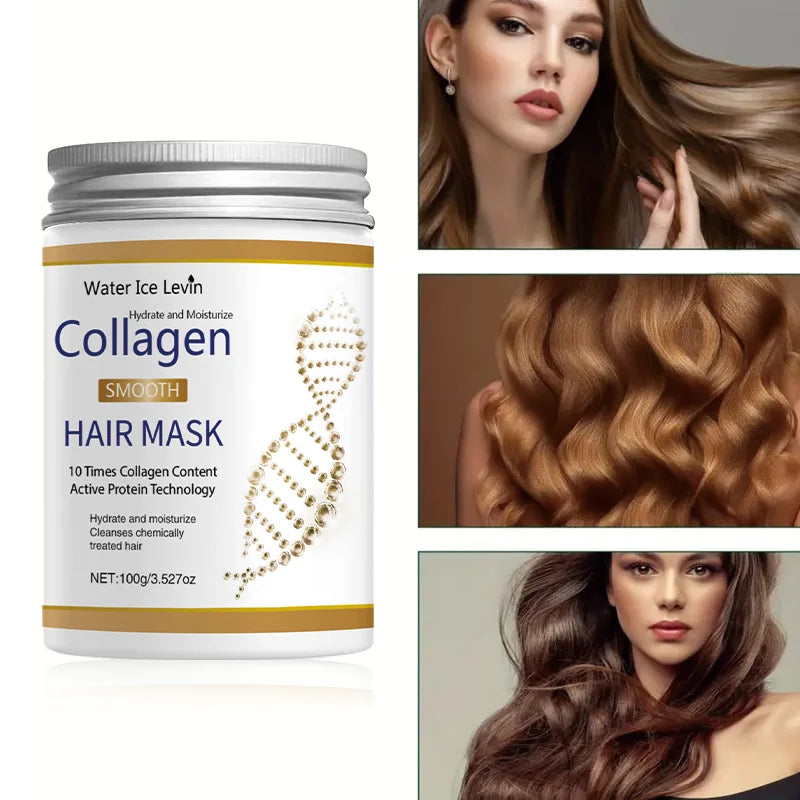 Keratin Hair Mask with Collagen & Coconut Oil | Deep Moisture