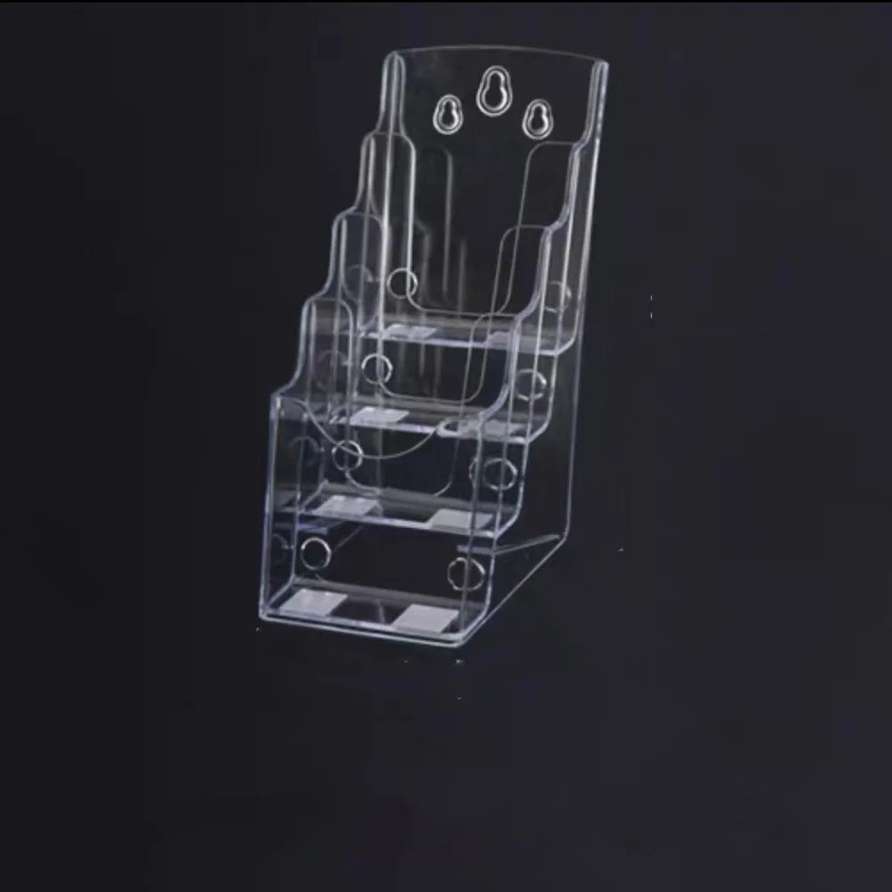 Clear Acrylic Brochure Holder A4/A5/A6 – 2/3/4 Tier Stand