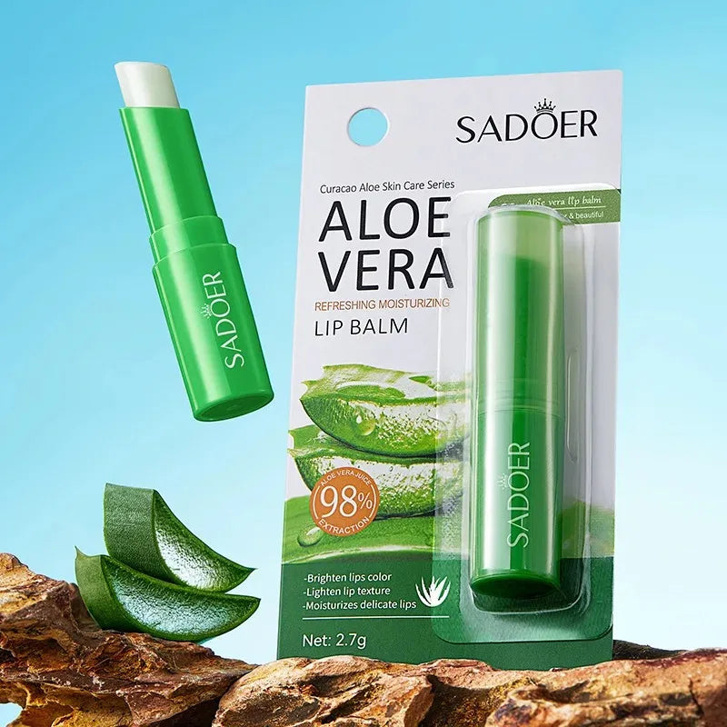 REAROYA Aloe Lip Balm – Hydrating, Moisturizing & Crack Repair