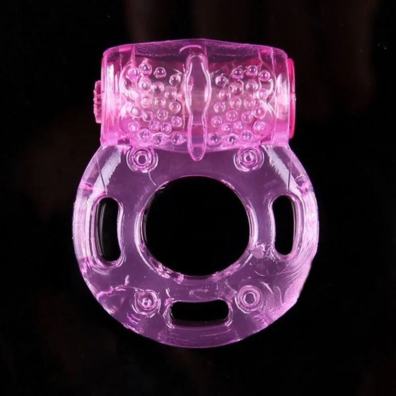 Men's Vibrating Ring | Body-Safe TPE & ABS | Reusable Adult Toy