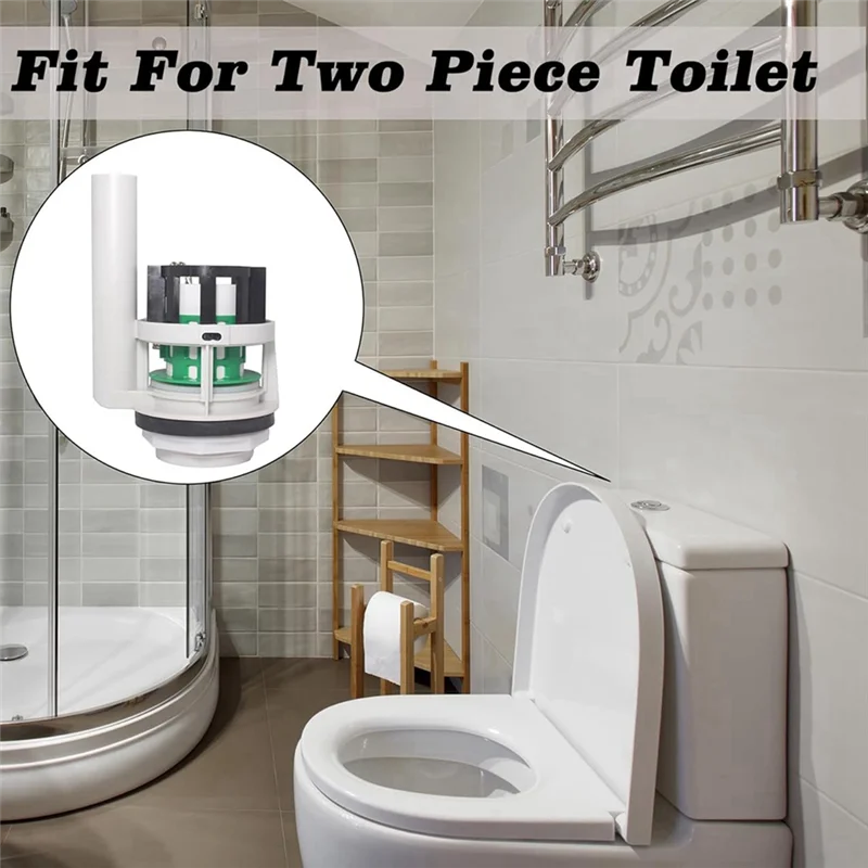 TOTO Two-Piece Toilet Flush Valve Replacement Kit | Tank Parts