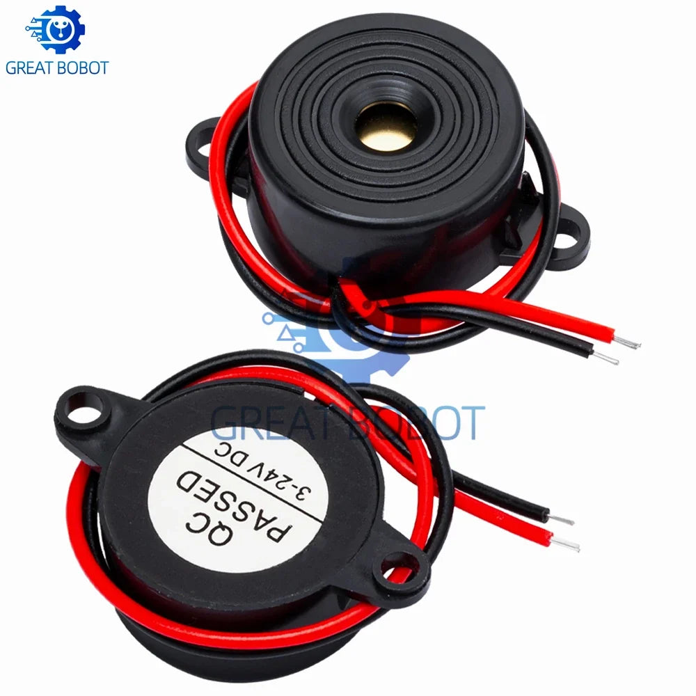 SFM-20B Active Piezo Buzzer DC 3–24V Alarm Speaker for Arduino