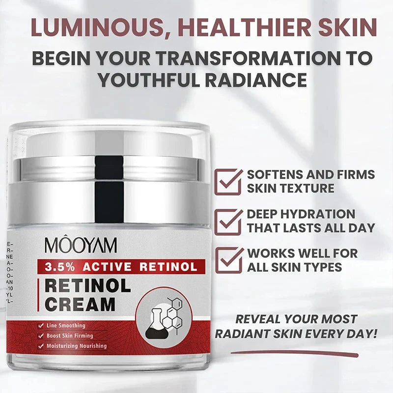 Instant Retinol Cream Wrinkle Remover Firming Lifting Anti Aging Fade