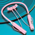 DIXSG Neckband Bluetooth Earbuds – Wireless Sport Headset with Mic