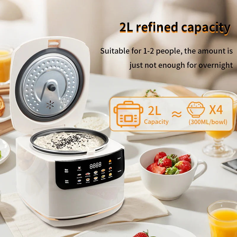 BALASHOV 2L Smart Electric Rice Cooker – Multifunction Warmer
