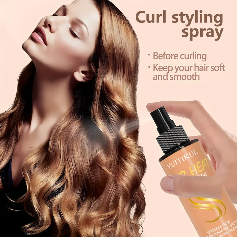 YUITIKUE Silk Care Heat Protection Spray for All Hair Types