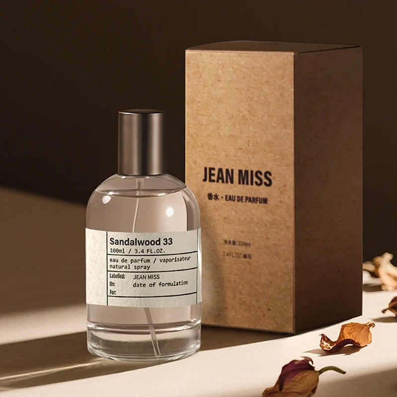 JEAN MISS 100ml Unisex Eau de Parfum – Woody Fruity Scent