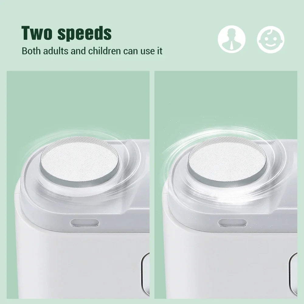 AFDEAL 2-in-1 Electric Nail Clipper & Grinder with LED Light