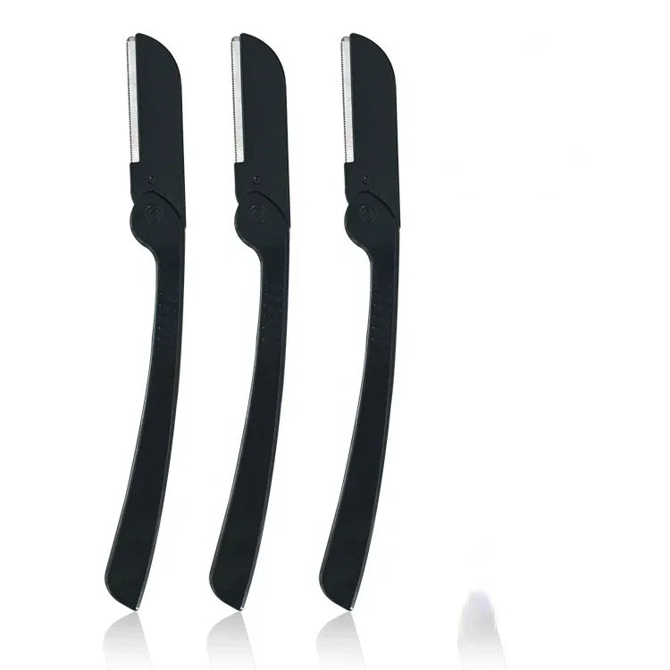 Women's Eyebrow Trimmer & Facial Razor Set – 3 Pcs