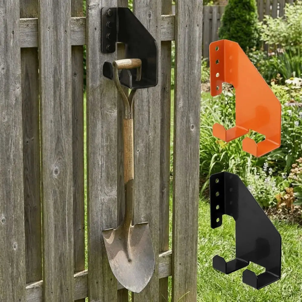 Heavy-Duty Iron Wall Mount Chainsaw & Tool Storage Rack