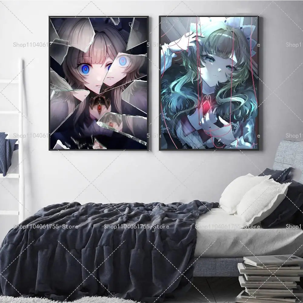 Genshin Impact Sandrone Self-Adhesive Wall Poster | Art Print