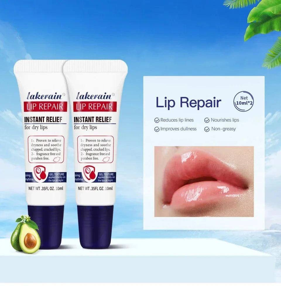 Lot Lip Repair Gel Moisturizing Instant Relief Dry Lips Liquid Balm