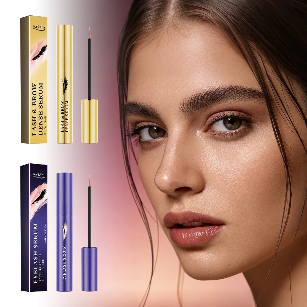 Jaysuing Eyelash & Eyebrow Growth Serum – Thicken & Lengthen