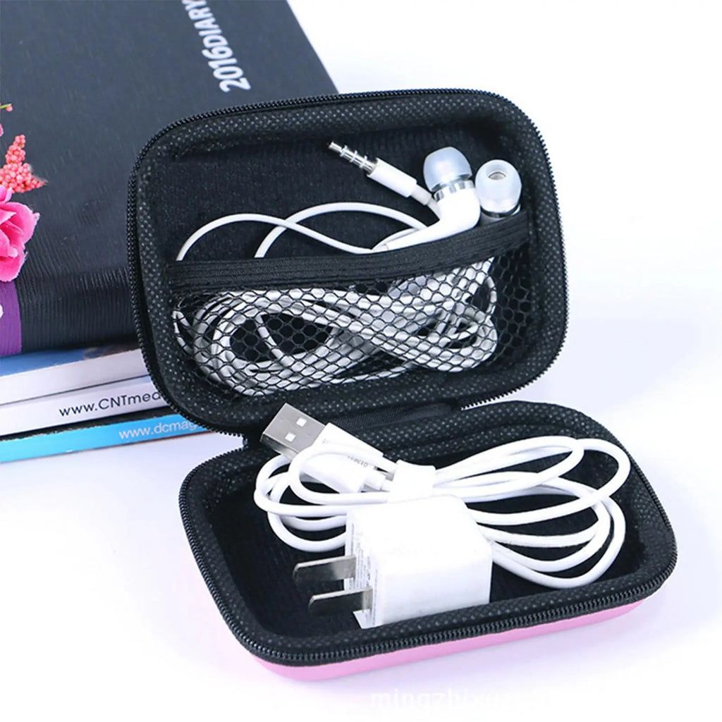 Travel Electronics Organizer Bag – Portable Tech Accessories Pouch