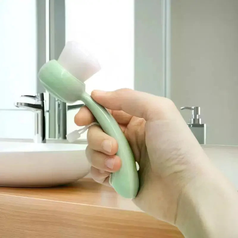 Deep Pore Cleansing Facial Brush – Soft Face Exfoliator Scrubber