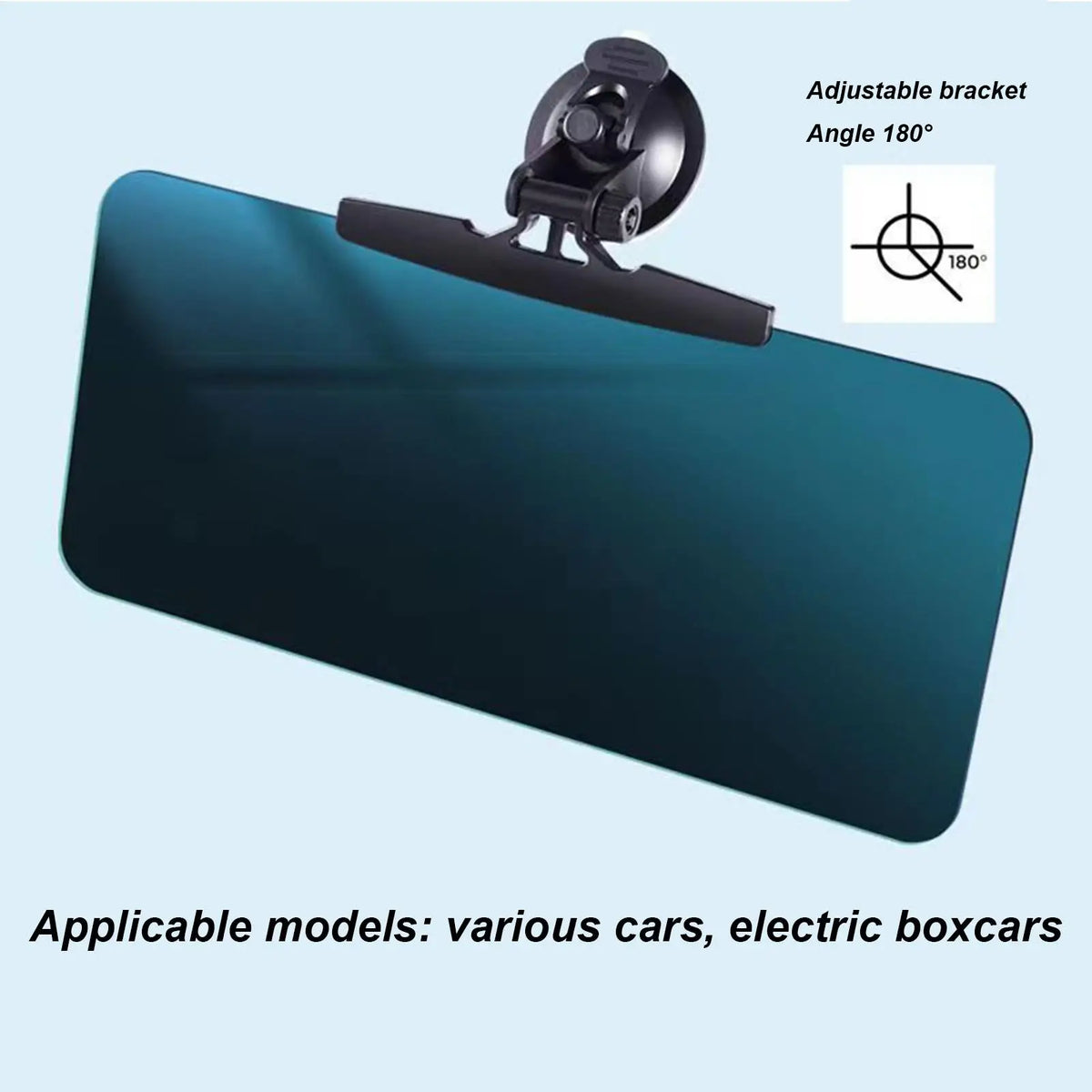 Car Visor Extender 180° Polarized Anti-Glare UV Sun Blocker