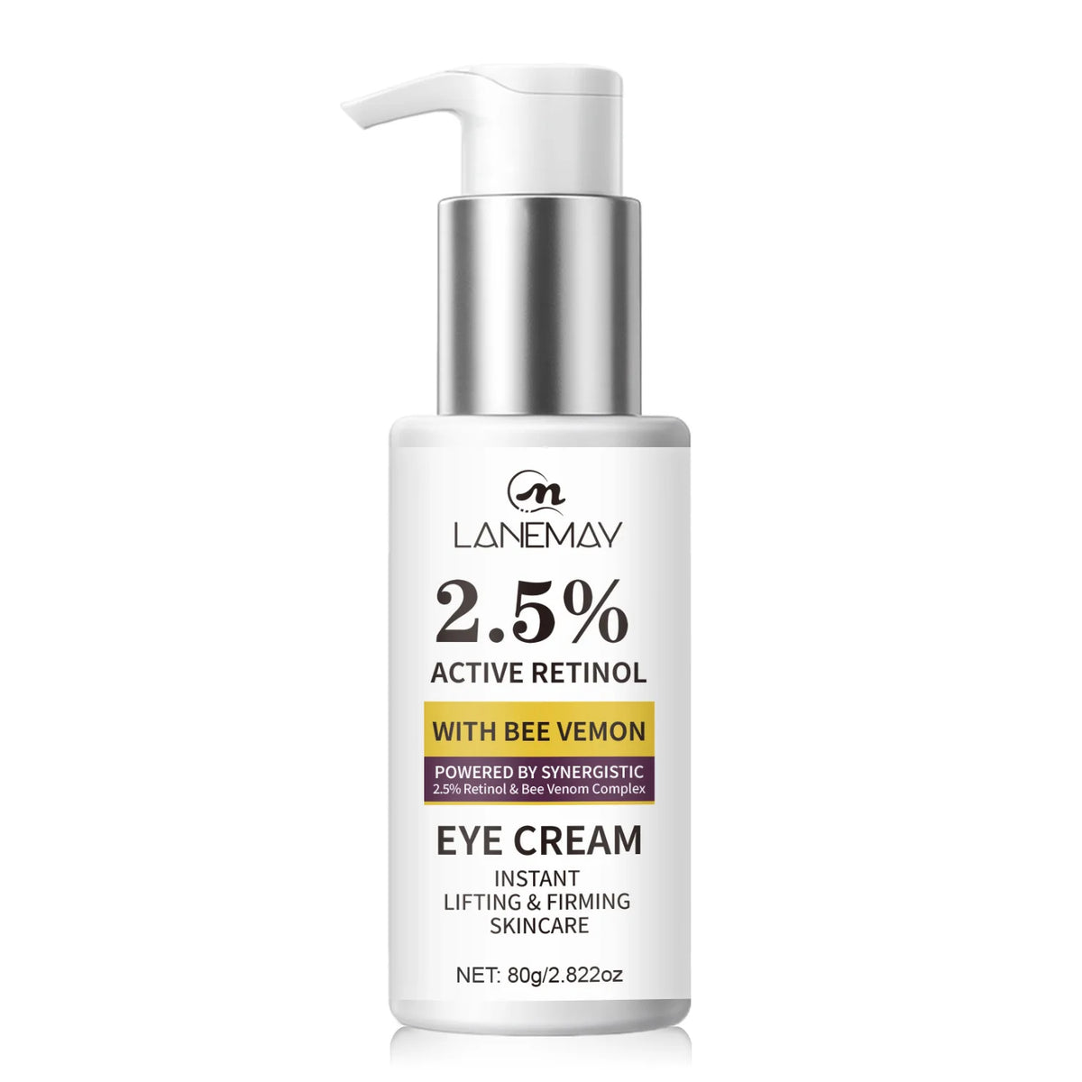 Retinol & Bee Venom Eye Cream – Firming & Anti-Wrinkle 80g