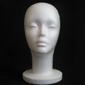 Female Foam Mannequin Head for Wigs, Hats & Glasses Display